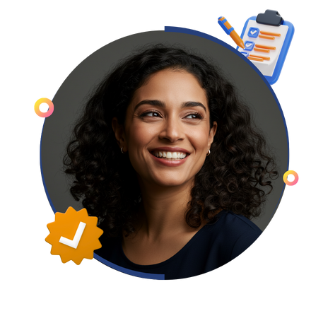 Contrate em apenas 4 passos