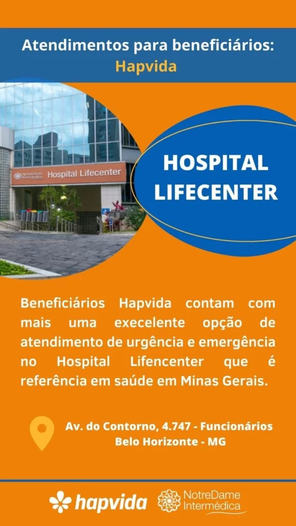 Comunicado Hapvida Hospital LifeCenter