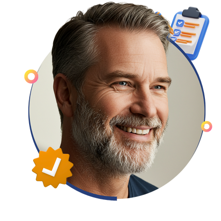 Contrate em apenas 4 passos