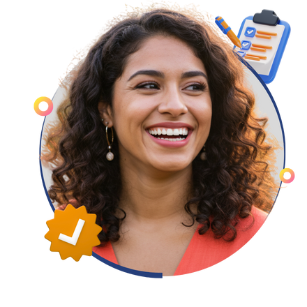 Contrate em apenas 4 passos