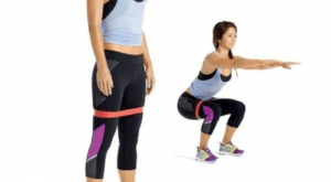 atividade física em casa com elástico