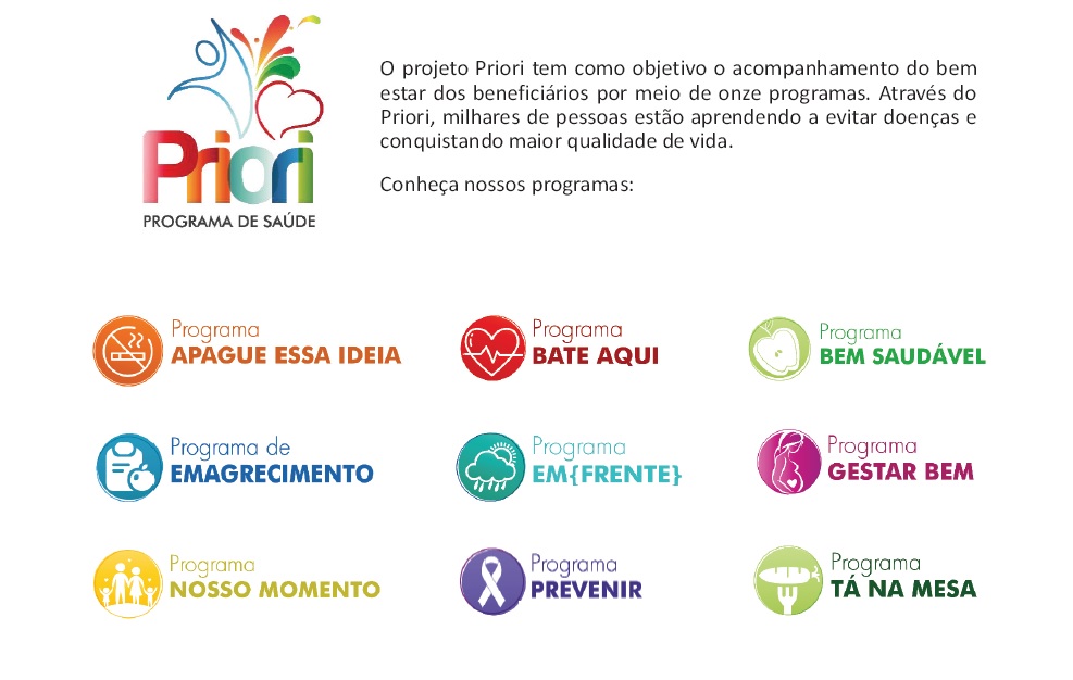 Priori - os programas