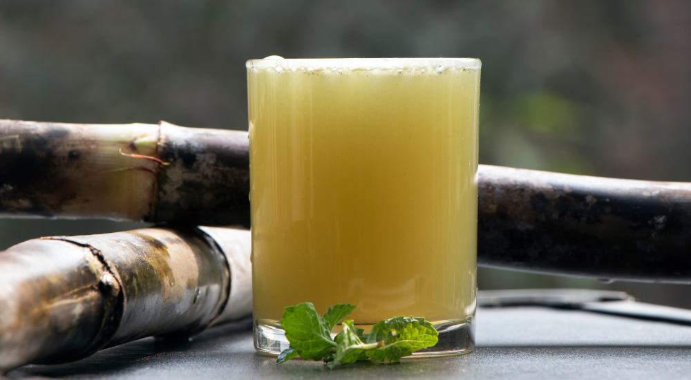 Caldo de cana sabor e saúde no mesmo copo