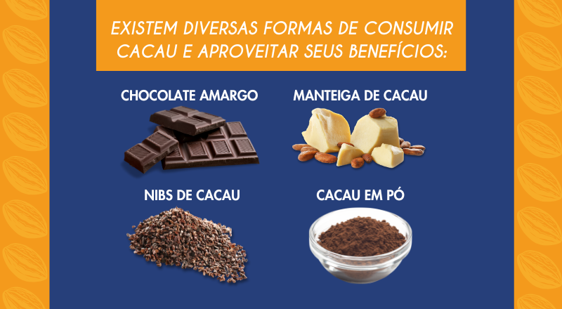 Como consumir o cacau de maneira saudável