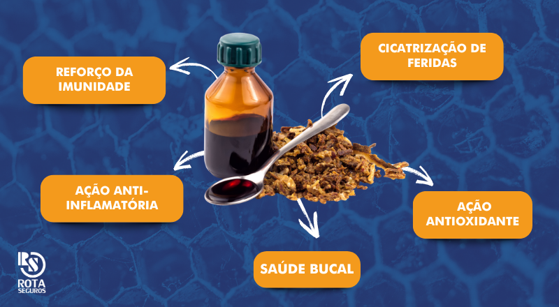 Para que serve o própolis