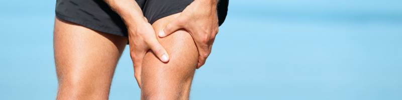 O que caracteriza uma lesão muscular na coxa?