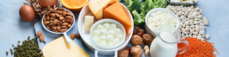 Cálcio na alimentação de quem não consome leite