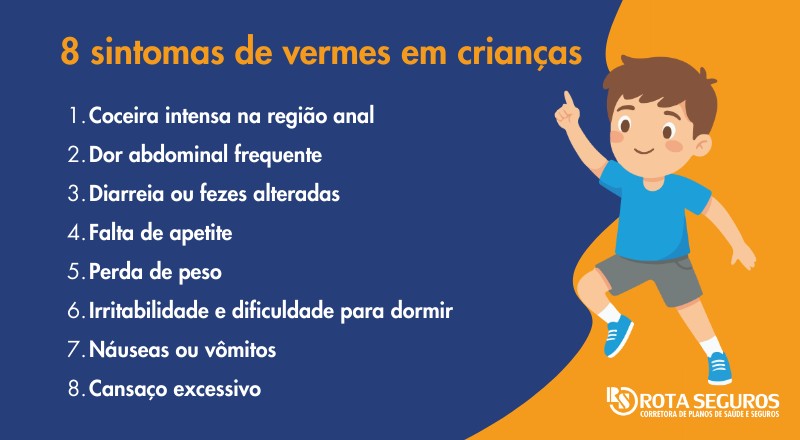 8 sintomas de vermes em crianças 8 sintomas de vermes em crianças