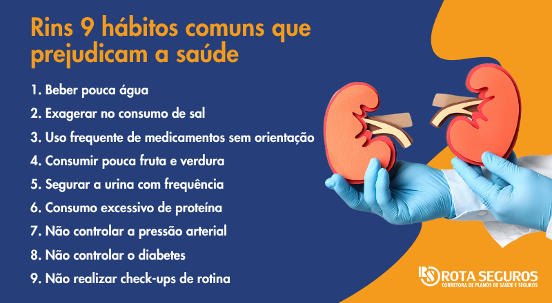 Rins 9 hábitos comuns que prejudicam a saúde (1) Rins 9 hábitos comuns que prejudicam a saúde (1)
