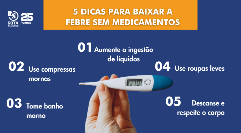 5 dicas para baixar a febre sem medicamentos (1) 5 dicas para baixar a febre sem medicamentos (1)