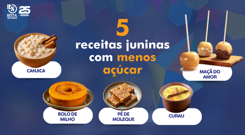 5 receitas juninas com menos açúcar e muito sabor