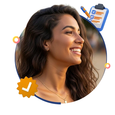 Contrate em apenas 4 passos