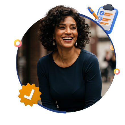 Contrate em apenas 4 passos